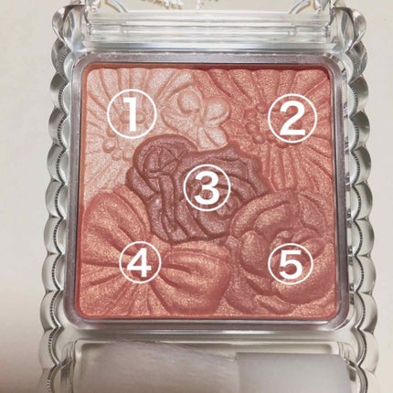 グロウフルールチークス/キャンメイク/パウダーチークを使ったクチコミ(2枚目)