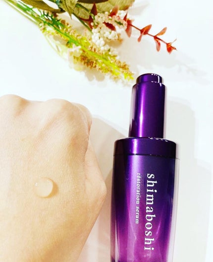 レストレーションセラム/shimaboshi/ブースター・導入液を使ったクチコミ(3枚目)