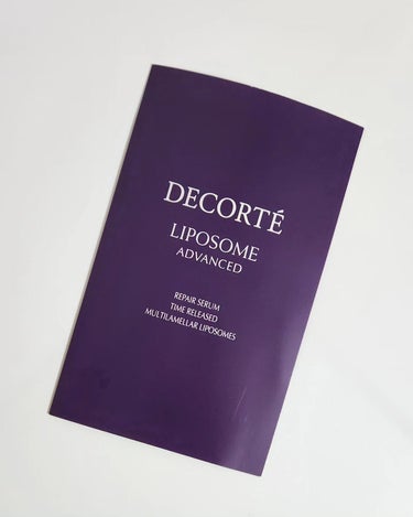 DECORTÉ リポソーム アドバンスト　リペアセラムのクチコミ「♡スキンケア♡

リポソーム　サンプル　3日分

────────────────────

.....」（1枚目）