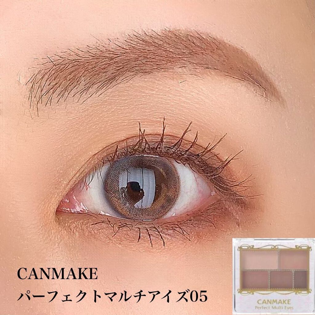 パーフェクトマルチアイズ/キャンメイク/アイシャドウパレットを使ったクチコミ（1枚目）