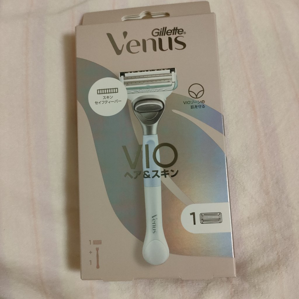ヴィーナス VIO ヘア&スキン カミソリ/Gillette Venus/シェーバーを使ったクチコミ（2枚目）