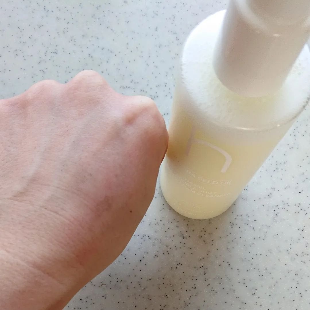 ダブルショットオイルトゥーフォームクレンザー/HAMEL/オイルクレンジングを使ったクチコミ(5枚目)