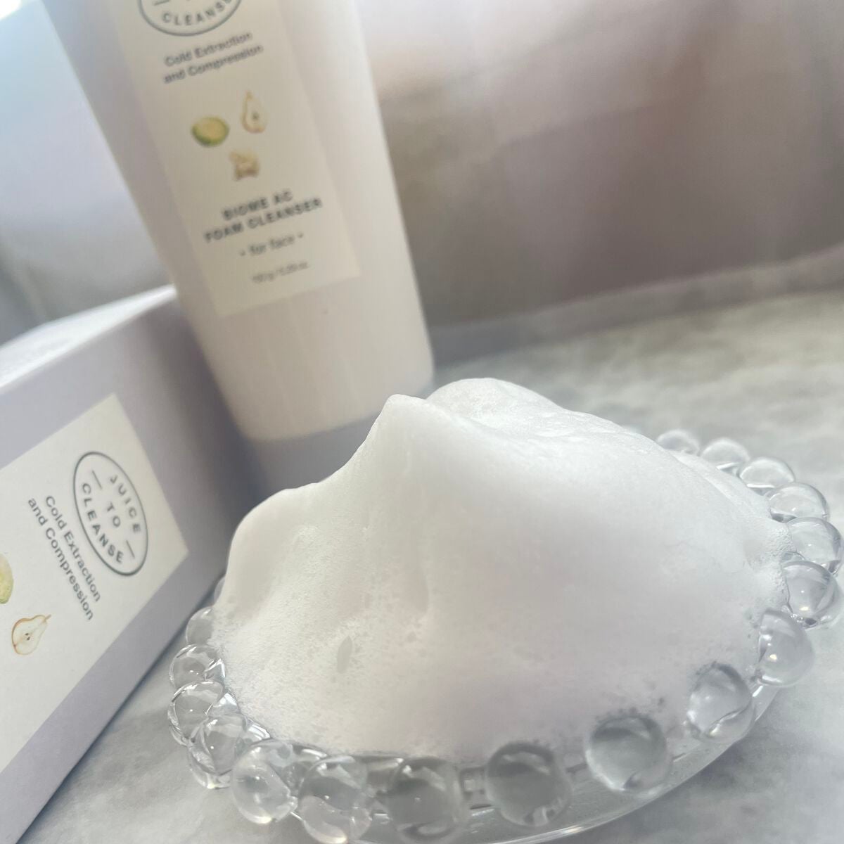 えつめーく on LIPS 「#PRニキビにお悩みの方の為の洗顔フォームです🍐JUICETO..」(3枚目)