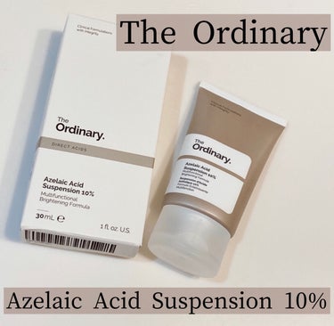 The Ordinary Azelaic Acid Suspension 10%のクチコミ「


The Ordinary
Azelaic Acid Suspension 10%



.....」（1枚目）