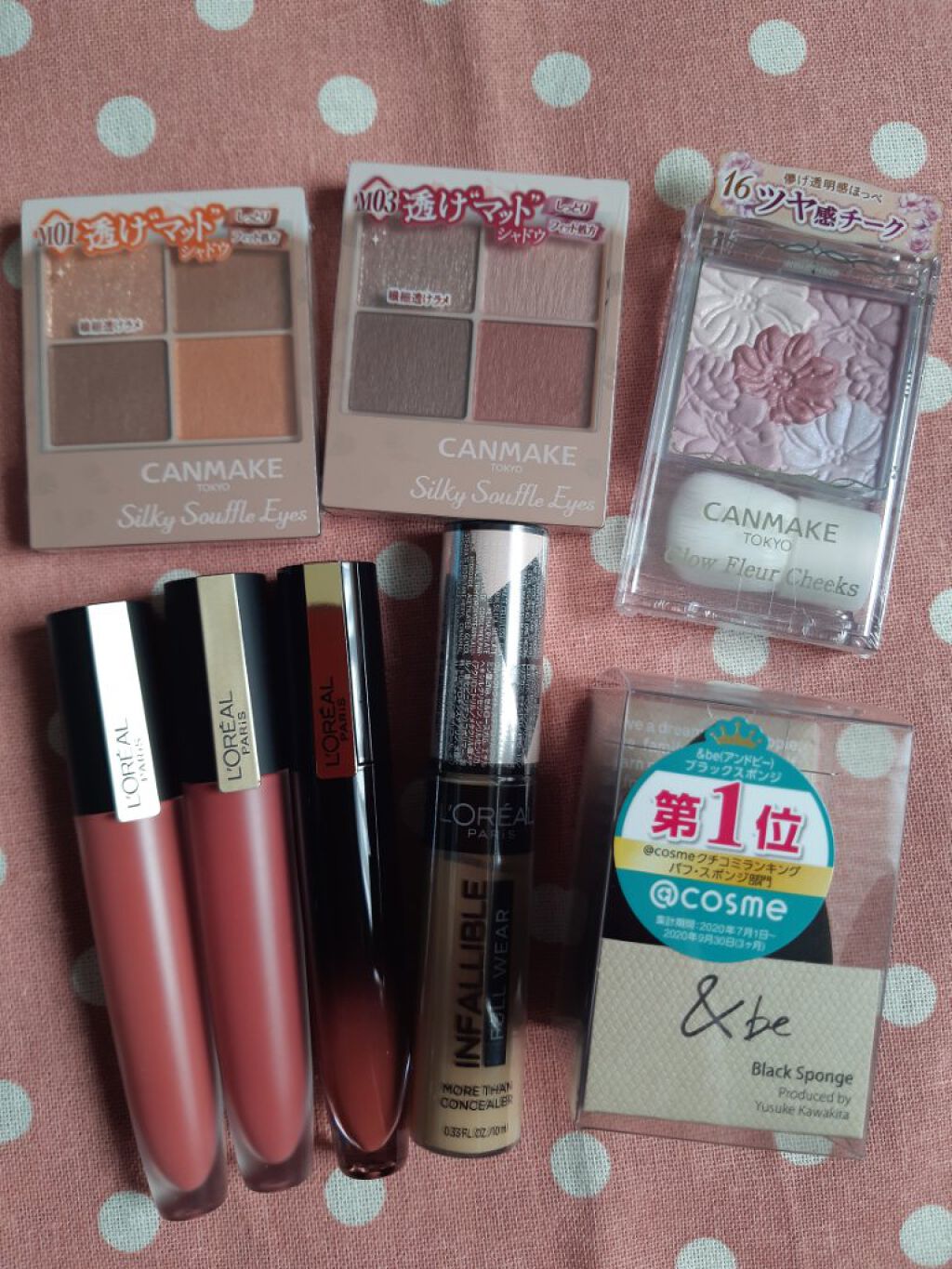 グロウフルールチークス/キャンメイク/パウダーチークを使ったクチコミ（1枚目）