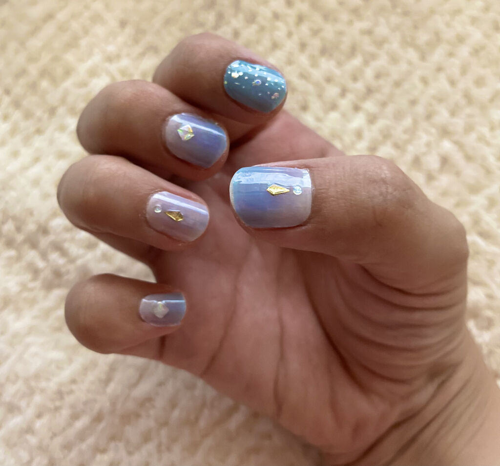 AC クイックドライベース＆ハードナー/AC MAKEUP/ネイルベースコートを使ったクチコミ（3枚目）