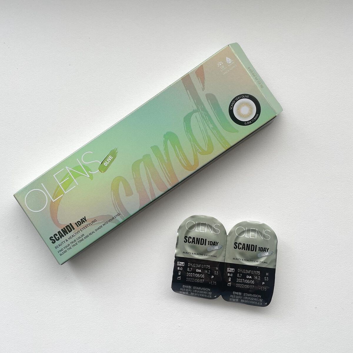 SCANDI 1day/OLENS/カラーコンタクトレンズを使ったクチコミ(5枚目)