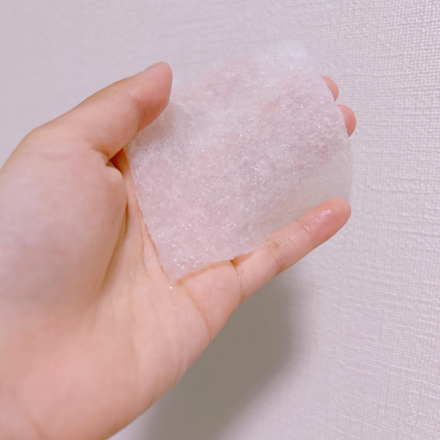 こんにゃくスポンジシート　-天女の羽衣-/ナチュラブ/その他スキンケアグッズを使ったクチコミ（3枚目）