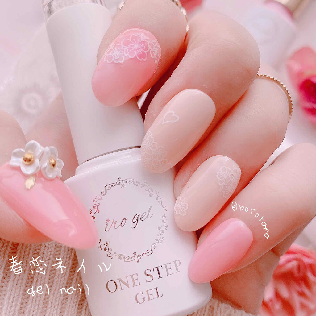 ワンステップカラージェル/irogel(イロジェル)/ジェルネイルを使ったクチコミ（1枚目）