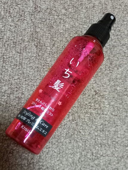 すとんとしっかりストレート和草ミスト/いち髪/ヘアミストを使ったクチコミ(1枚目)