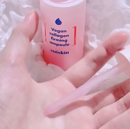 Vegan collagen firming ampoule/suiskin/美容液を使ったクチコミ(4枚目)