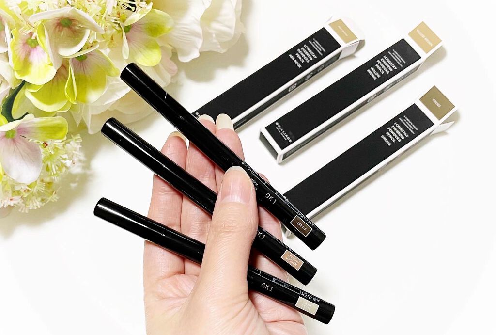 ロングステイ アイブロウパウダー&ペンシル/ブリリアージュ/アイブロウペンシルを使ったクチコミ(1枚目)