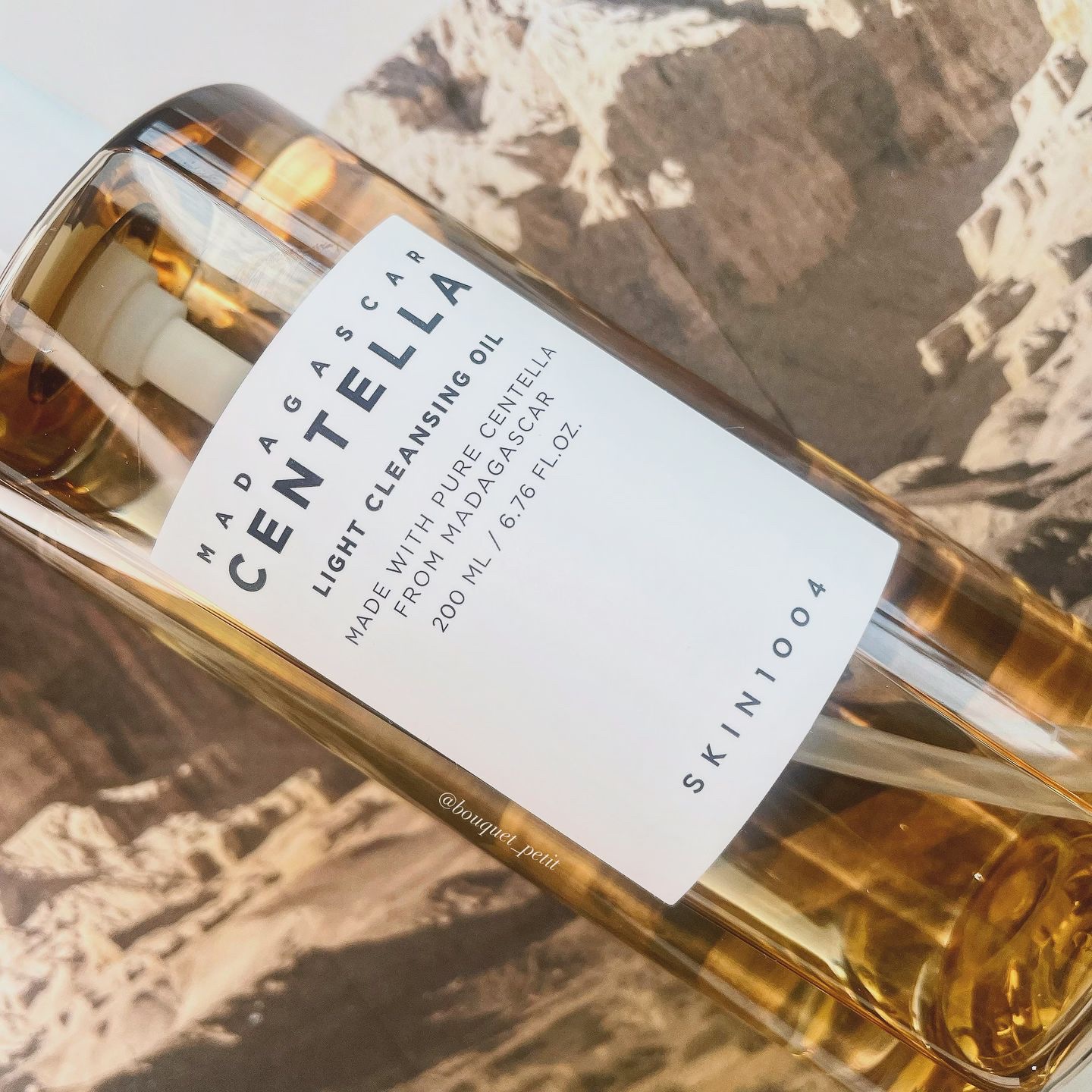 センテラ ライトクレンジングオイル/SKIN1004/オイルクレンジングを使ったクチコミ（2枚目）