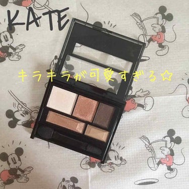 ブラウンシェードアイズN/KATE/アイシャドウパレットを使ったクチコミ（1枚目）