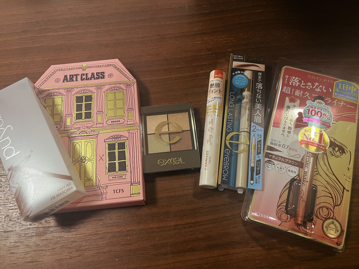 ロングラスティングアイブロウ/excel/リキッドアイブロウを使ったクチコミ（1枚目）