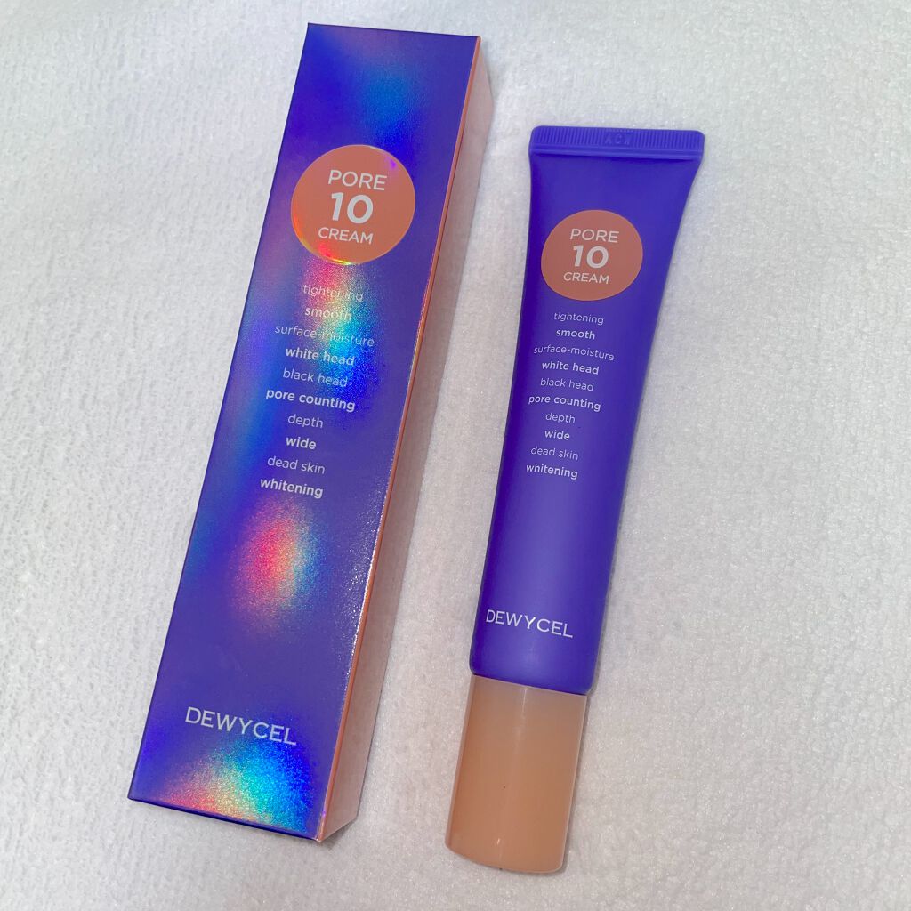 ポアーテンクリーム/DEWYCEL/化粧下地を使ったクチコミ(1枚目)