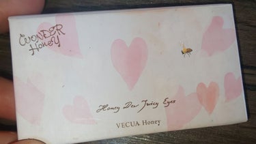 ワンダーハニー ジューシーアイズ シャイニーブリック/VECUA Honey/アイシャドウパレットの画像