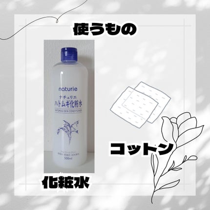 ハトムギ化粧水(ナチュリエ スキンコンディショナー R )/ナチュリエ/化粧水を使ったクチコミ(2枚目)