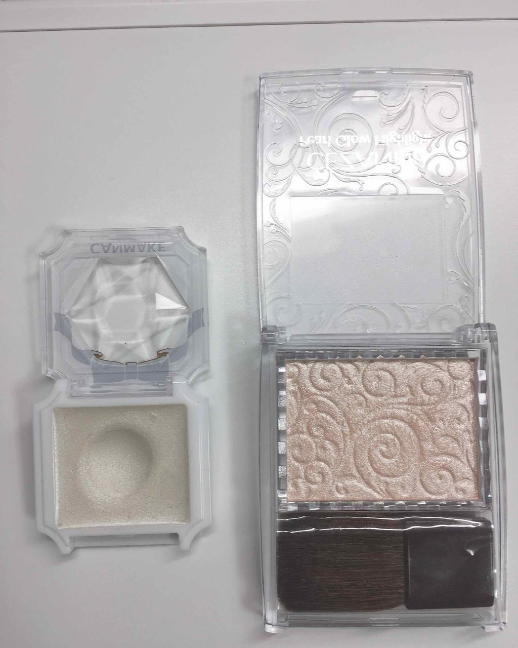 クリームハイライター/キャンメイク/クリームハイライトを使ったクチコミ（2枚目）