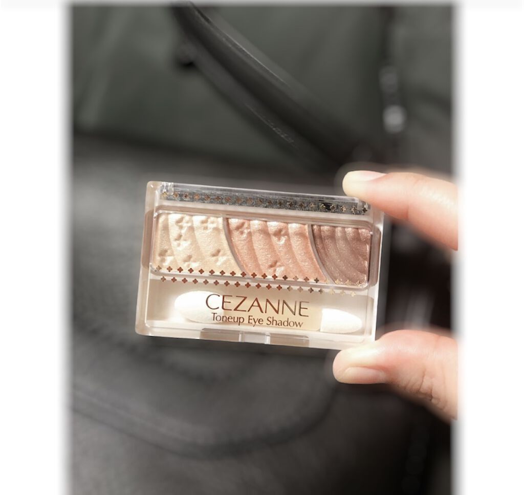 トーンアップアイシャドウ/CEZANNE/アイシャドウパレットを使ったクチコミ（1枚目）