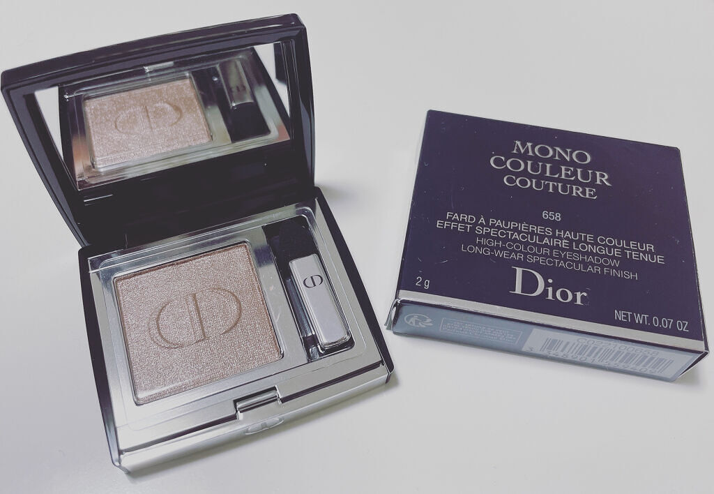 モノ クルール クチュール 658 ベージュ ミッツァ/Dior/単色アイシャドウを使ったクチコミ（2枚目）