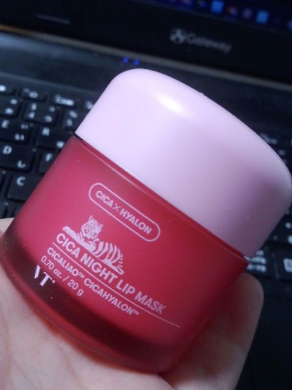 CICA ナイトリップマスク/VT/リップマスクを使ったクチコミ(3枚目)