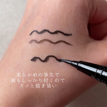 THE HERITAGE PEN EYELINER HP1. オレオ/MERZY/リキッドアイライナーを使ったクチコミ（3枚目）