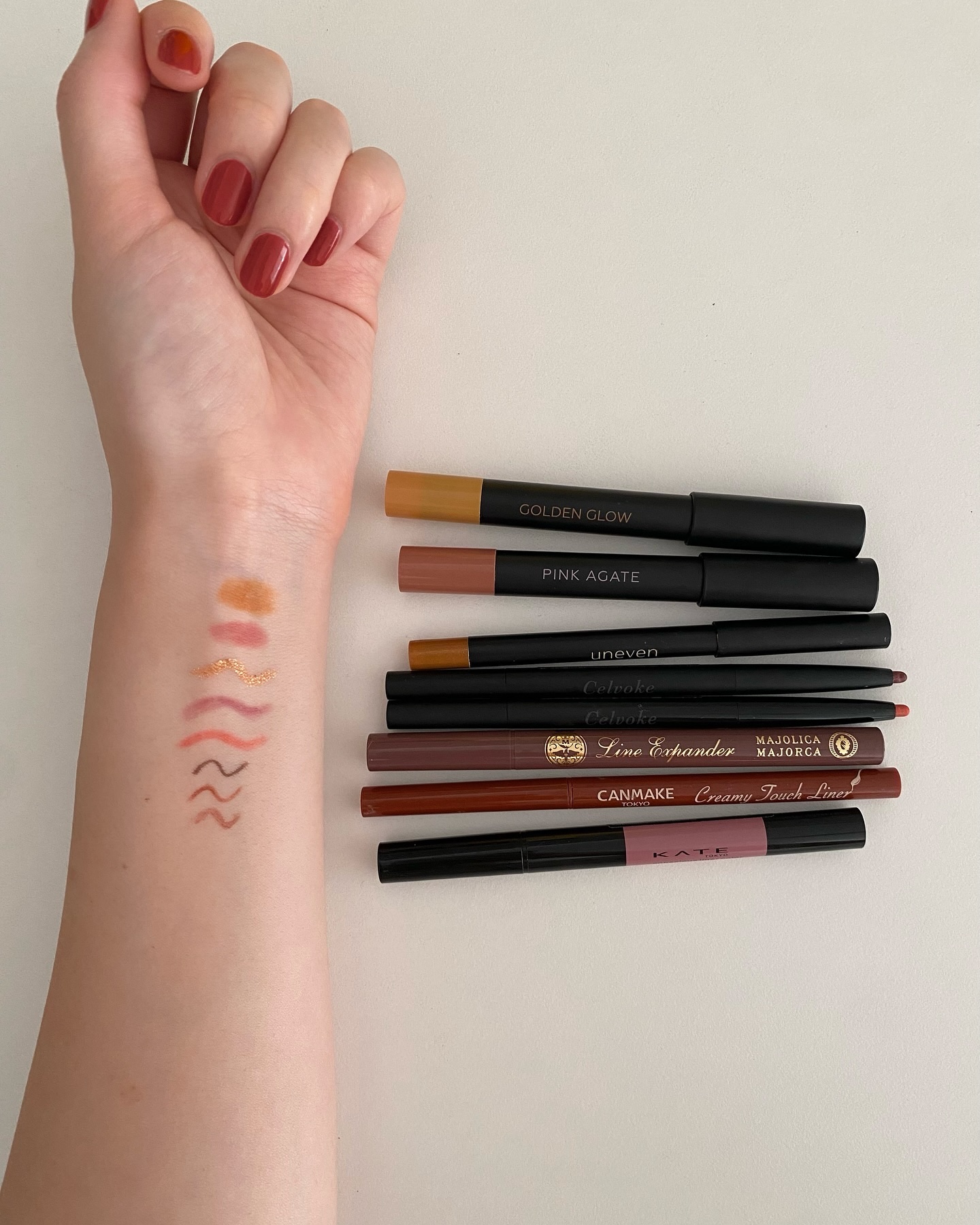 カラーリングソフトアイライナー デイブレイク/uneven/ペンシルアイライナーを使ったクチコミ（2枚目）