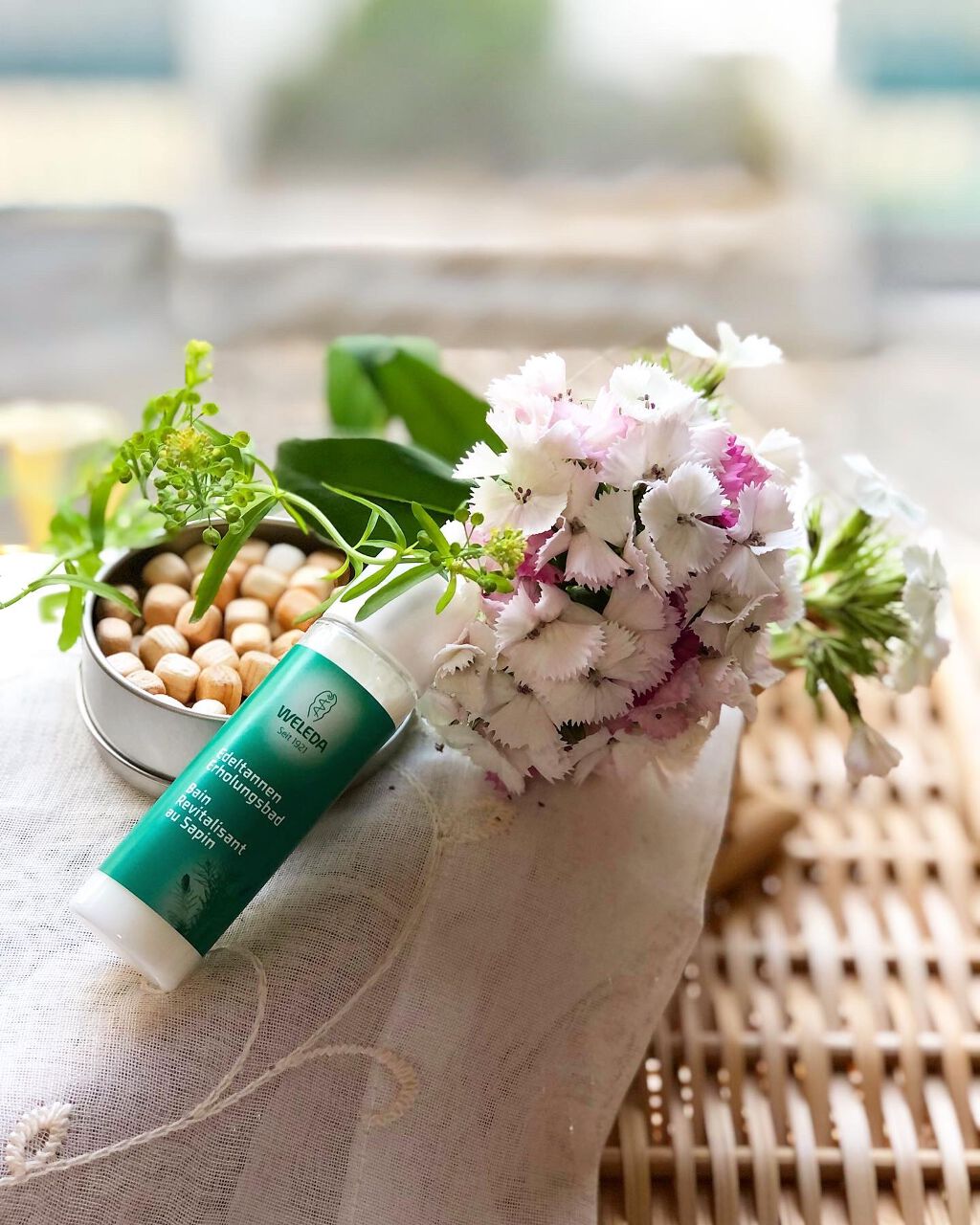 WELEDA モミ バスミルクのクチコミ「【WELEDA(ヴェレダ)   バスミルク モミ】

バスミルクの中でも評判の高いモミの香り。.....」（1枚目）