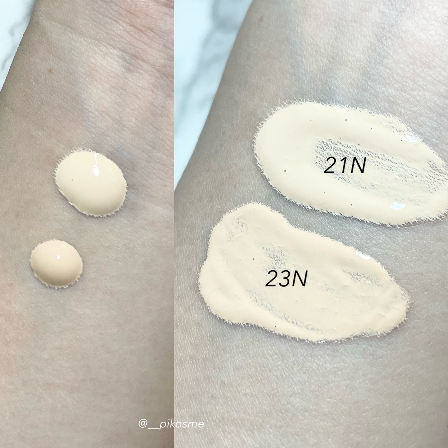 Skin breathing foundation Glow/Healus/リキッドファンデーションを使ったクチコミ(2枚目)