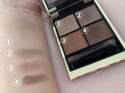 シグニチャー カラー アイズ/SUQQU/アイシャドウパレットを使ったクチコミ(2枚目)