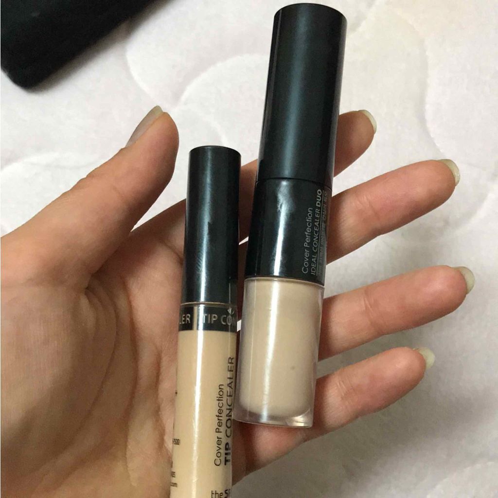 カバーパーフェクション チップコンシーラー/the SAEM/リキッドコンシーラーを使ったクチコミ（1枚目）