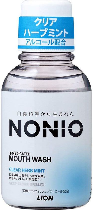 NONIOマウスウォッシュ クリアハーブミント 80ml / NONIO(ノニオ) | LIPS