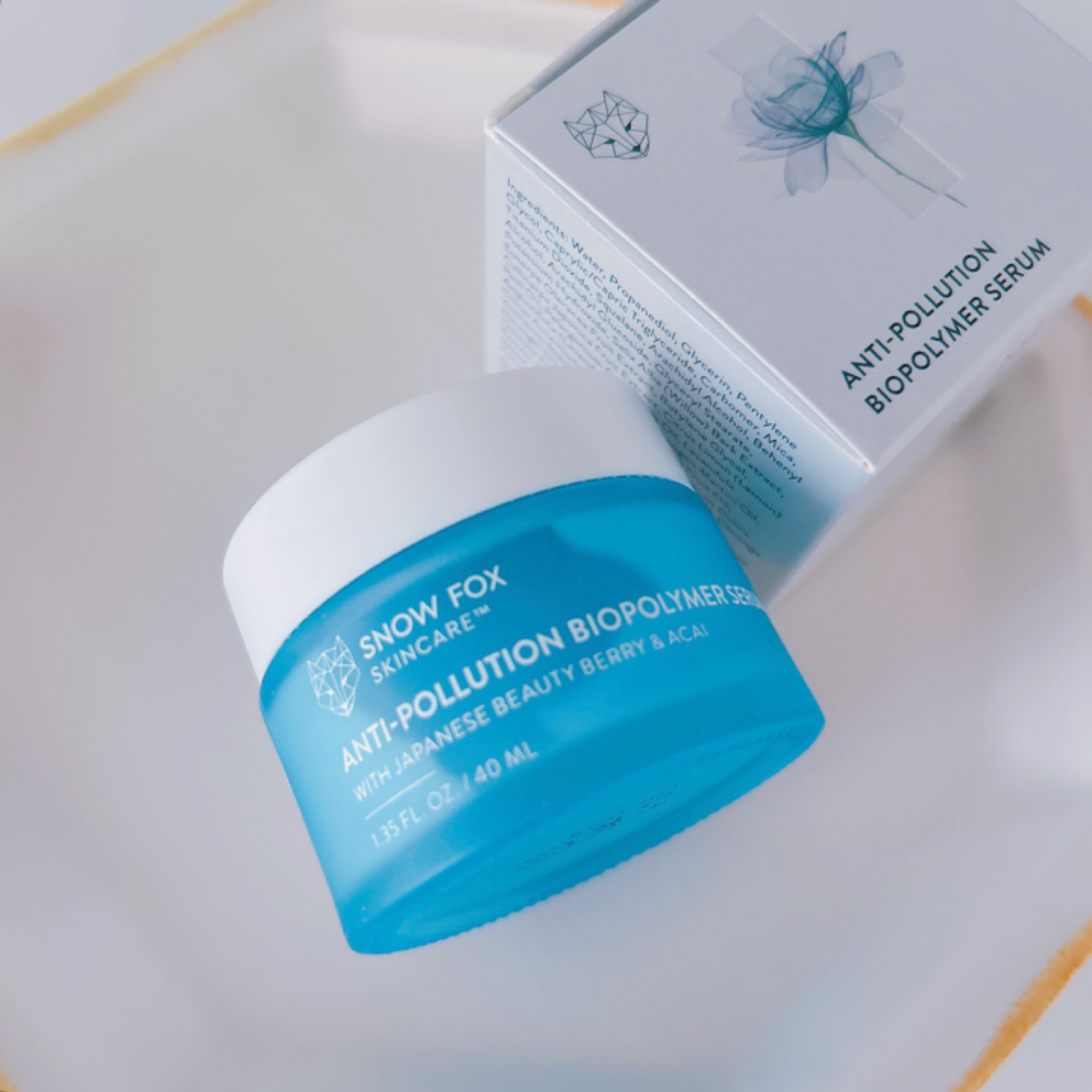 デイリー カバー ジェルセラム/SNOW FOX SKINCARE/フェイスクリームを使ったクチコミ（2枚目）