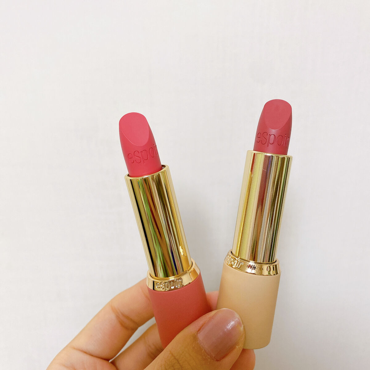 リップスティックノーウェアージェントルマット/espoir/口紅を使ったクチコミ（1枚目）
