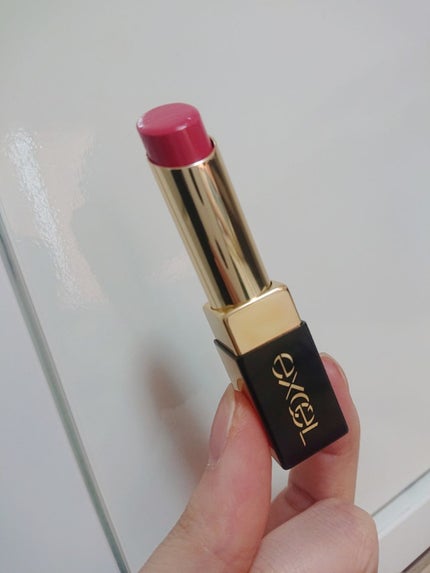 グレイズバームリップ/excel/口紅を使ったクチコミ(2枚目)