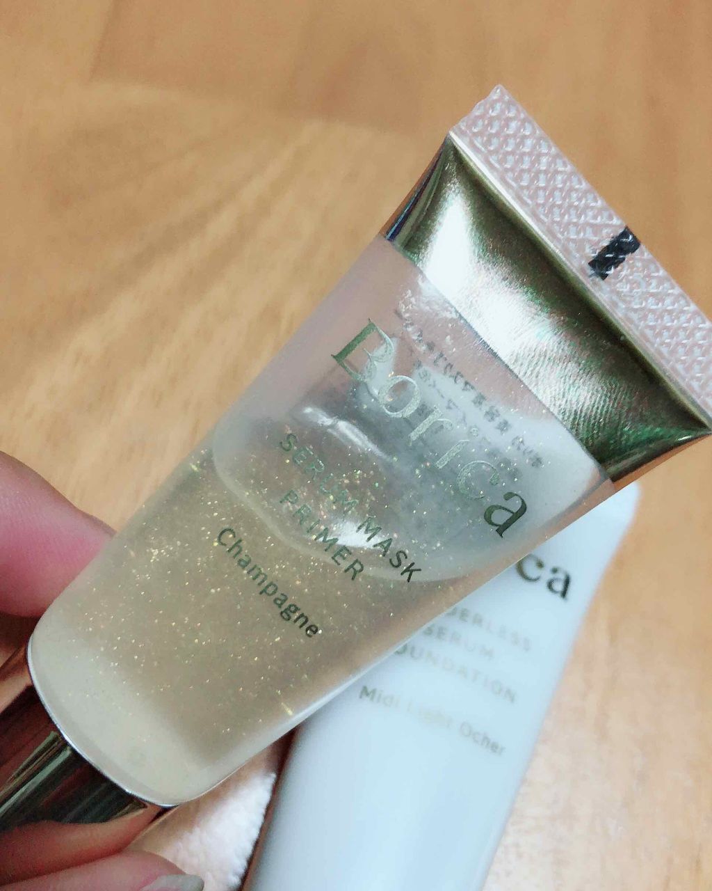 パウダレス美容液ファンデーション/Borica/リキッドファンデーションを使ったクチコミ（2枚目）