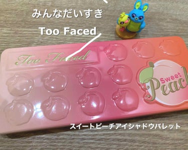 🦦Too Faced スイートピーチアイシャドウパレット🦦



ご無沙汰しております、kanと申します！



今日は、わたしの大好きなトゥーフェイスドの

スイートピーチアイシャドウパレット

をご