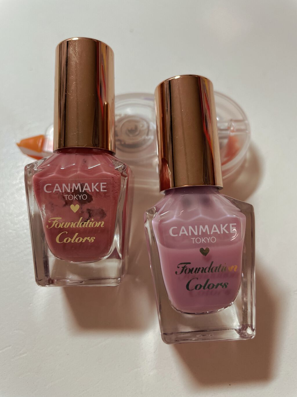 ファンデーションカラーズ/キャンメイク/マニキュアを使ったクチコミ（1枚目）