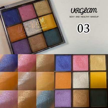 UR GLAM BLOOMING EYE COLOR PALETTE/U R GLAM/アイシャドウパレットを使ったクチコミ(4枚目)
