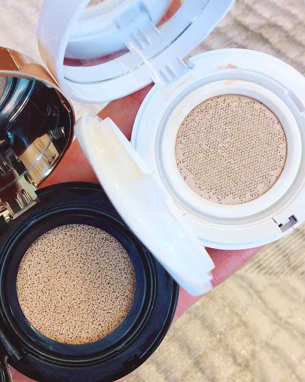 ブラン エクスペール クッションコンパクト L n/LANCOME/クッションファンデーションを使ったクチコミ（2枚目）