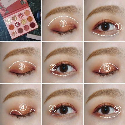 whatever/ColourPop/アイシャドウパレットを使ったクチコミ(4枚目)