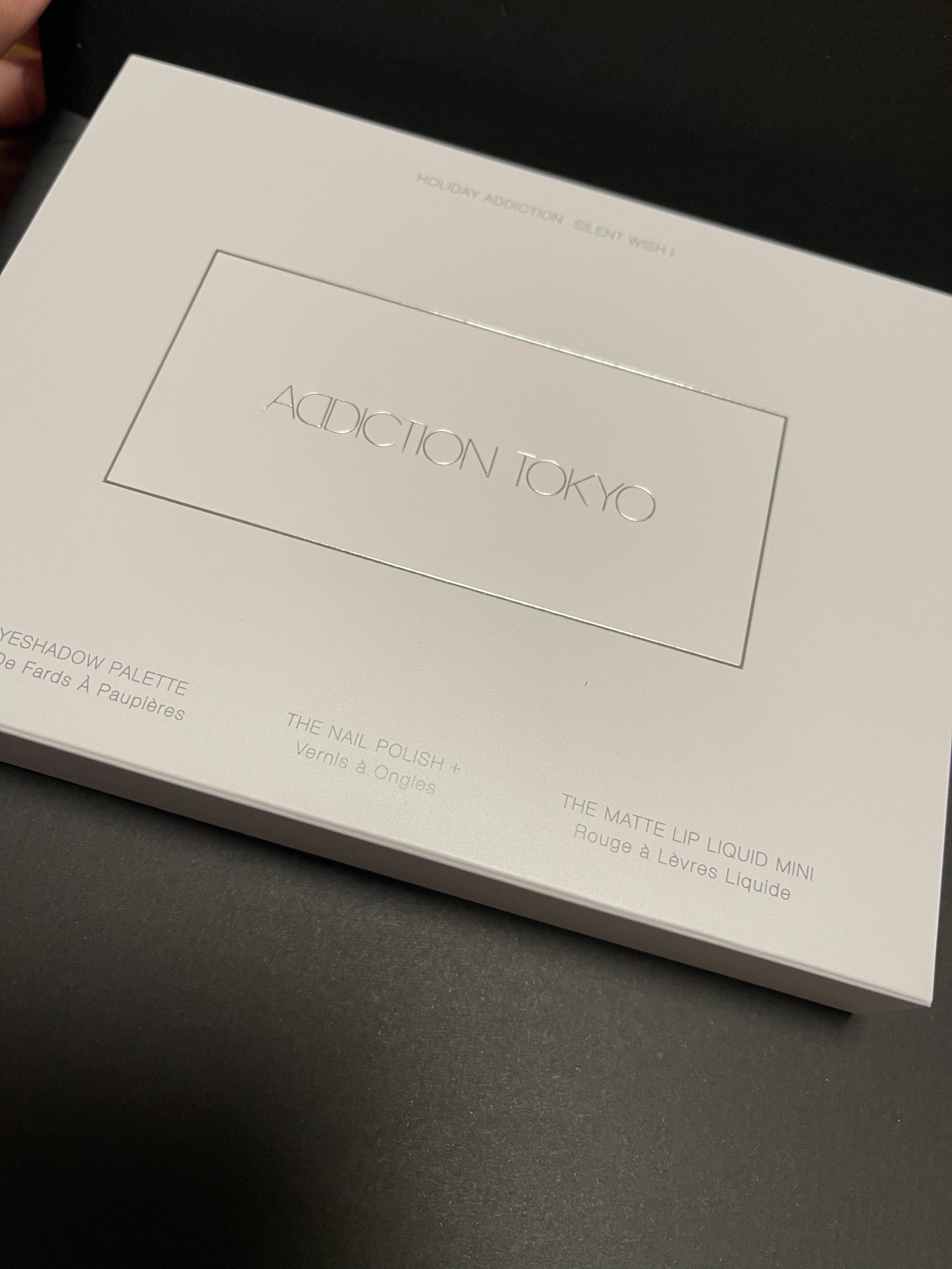 ホリデー アディクション サイレント ウィッシュⅠ/ADDICTION/メイクアップキットを使ったクチコミ（3枚目）
