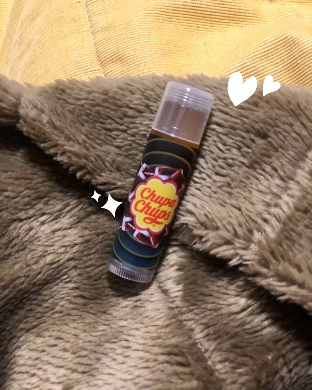 デリシャスリップクリーム Chupa Chups（チュッパチャプス）/デリシャスリップクリーム/リップクリームを使ったクチコミ（2枚目）