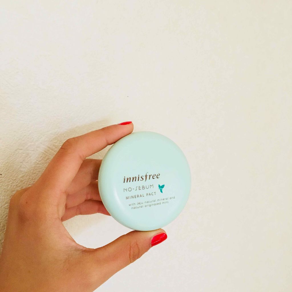 ノーセバム ミネラルパクト N/innisfree/プレストパウダーを使ったクチコミ（1枚目）