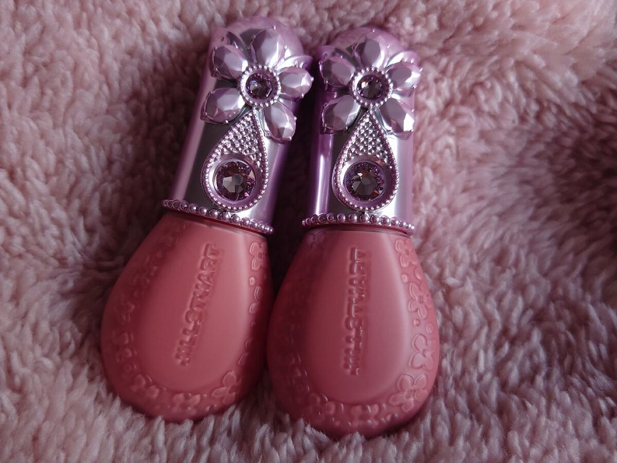 ジルスチュアート ブルームドロップ リップ＆チーク シフォン 103 sakura blush<サクラブーケ>（限定）/JILL STUART/リキッドチークを使ったクチコミ（1枚目）