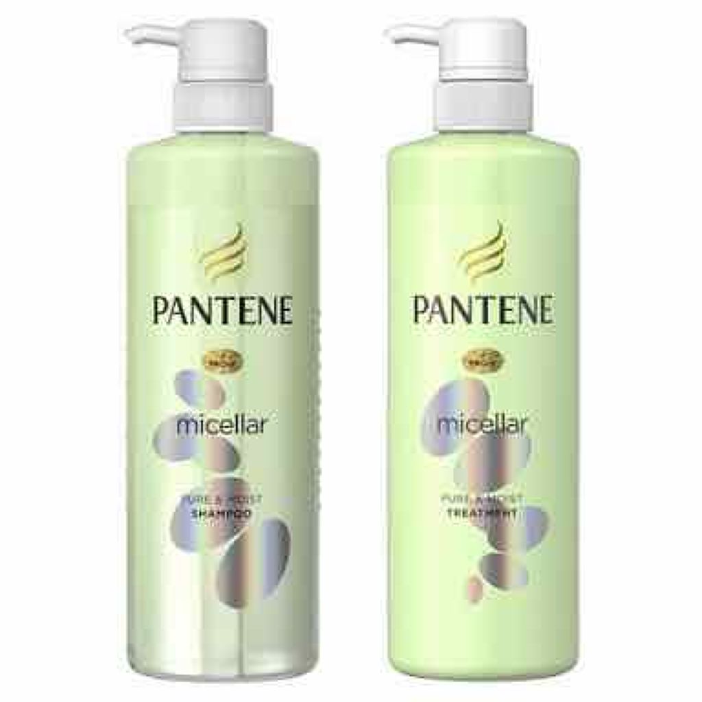 ミセラー ピュア＆モイスト シャンプー／トリートメント/パンテーン/シャンプー・コンディショナーを使ったクチコミ（1枚目）