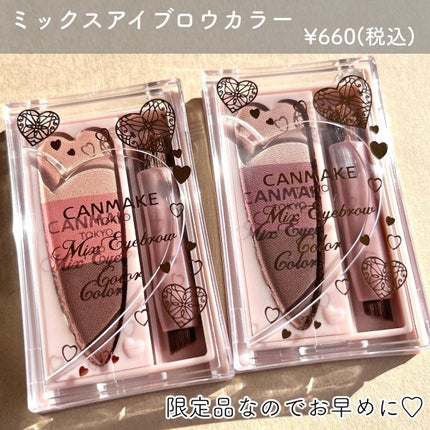 ミックスアイブロウカラー/キャンメイク/パウダーアイブロウを使ったクチコミ(6枚目)