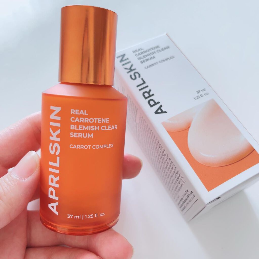 リアルカロテンブレミッシュクリアセラム/APRILSKIN/美容液を使ったクチコミ(1枚目)