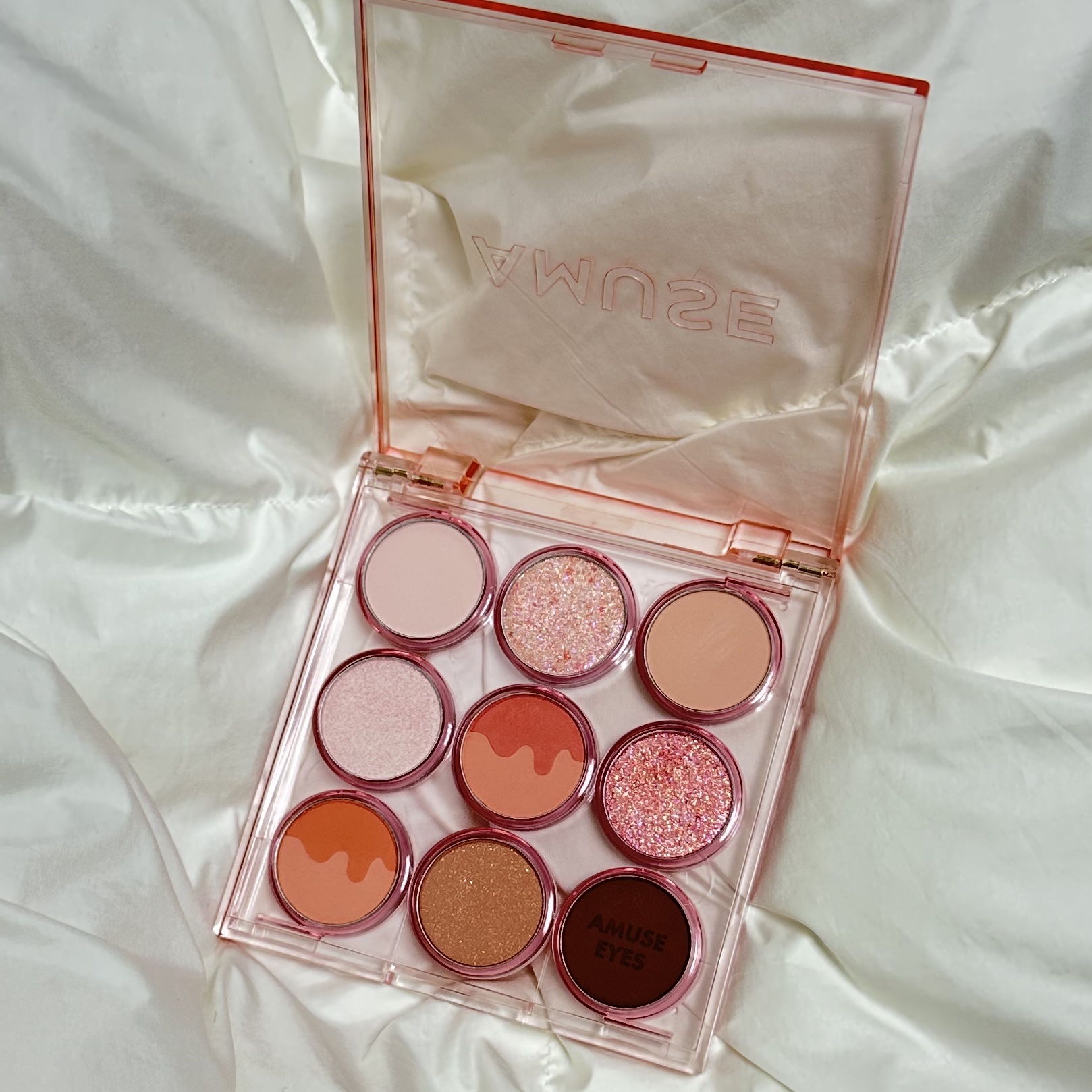 アイカラーパレット/AMUSE/アイシャドウパレットを使ったクチコミ（2枚目）